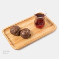 نان خامه ای شکلاتی