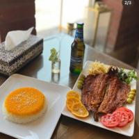 چلو ماهی قزل آلا سرخ شده