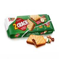 کراکر ساندویچی توکراک بامغز کرم شکلاتی و فندق روشن