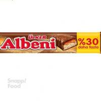 شکلات بار آلبنی با مغز کارامل اولکر و بیسکوئیت