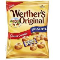 آب نبات کاراملی بدون قند با طعم خامه وردرز