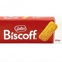 بیسکوییت گندمی بیسکوف کاراملی 250 گرمی لوتوس