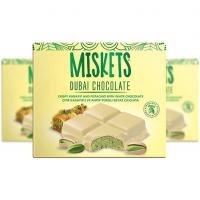 شکلات تخته ای شکلات سفید دبی میسکتس 100 گرم