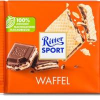 تابلت شکلات شيري با ويفر غلات برنج و کرم کاکائو ریتر اسپرت