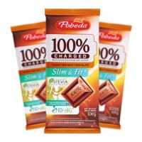 شکلات تخته ای شیری رژیمی و لاغری پوبدا