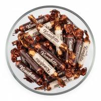 ویفر شکلاتی کانفکت مخلوط با مغز کرم شیری و شکلاتی