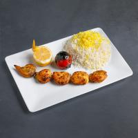 چلو جوجه کباب فیله حلزونی