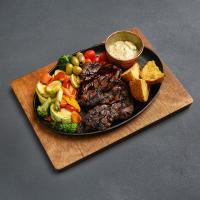 استیک با سس قارچ