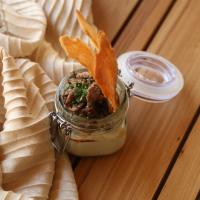 حمص با شاورما گوشت