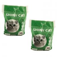 خاک گربه شاینی مدل 25% کربن اقتصادی 10 کیلوگرمی