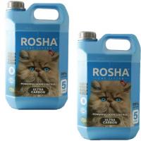 خاک گربه روشا مدل 100 درصد کربن 5 کیلوگرمی