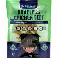 تشویقی طبیعی سگ مدل پای مرغ بدون استخوان وزن 50 گرم