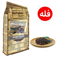 غذای خشک سگ نچرال گریتنس طعم خرگوش فله یک کیلوگرم