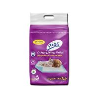 زیرانداز بهداشتی تافته حیوانات خانگی 60*90 بسته 5 عددی