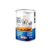 غذای کنسرو پته یامیکس پاپی طعم گوشت و مرغ