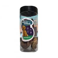 تشویقی سگ هپی مانچ گوش بوفالو 100 گرم