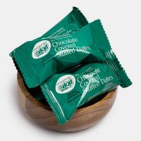 خرما شکلاتی تلخ با مغز بادام