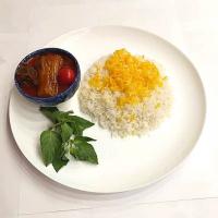 چلو خورشت بادمجان اقتصادی