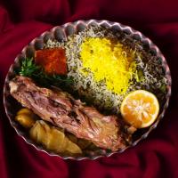 باقالی پلو با گردن گوسفندی