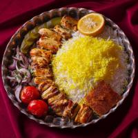 چلو جوجه کباب ران