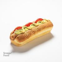 ساندویچ هات داگ با پنیر گودا