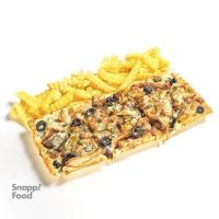 پیتزا فیتکس مرغ و شوید 10*23 سانتی متری