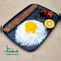 چلو کباب لقمه