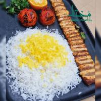 چلو کباب لقمه نگین دار