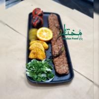 خوراک کباب لقمه