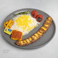 چلو کباب لقمه نگینی