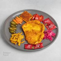 خوراک شنیسل مرغ