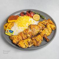 چلو جوجه کباب با استخوان