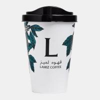 لیوان طرح درختچه قهوه لمیز