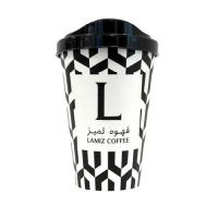 لیوان طرح شکلات ۸۳ درصد لمیز