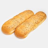 نان نیم باگت کنجدی 300 گرم