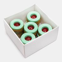 شیرینی ساوارین پسته شکلات 300 گرم (15 عدد)