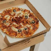 پیتزا پپرونی امریکایی