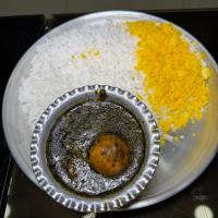 چلو خورشت قورمه سبزی