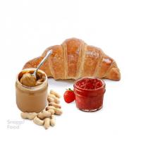 کروسان مربا و کره بادام زمینی