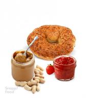 سیمیت مربا و کره بادام زمینی