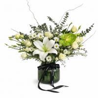 گلدان تسلیت لیسینتوس