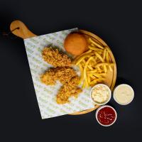 فیله استریپس 3 تکه سوخاری