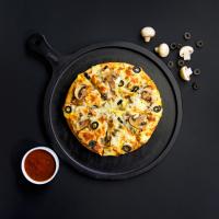 پیتزا آمریکن گوشت و قارچ