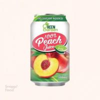 آبمیوه گرین گاردن بدون شکر افزودنی و بدون گلوتن با طعم هلو