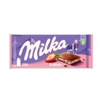 شکلات میلکا مدل توت فرنگی