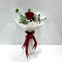 دسته گل رز هلندی قرمز