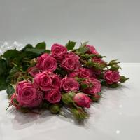 دسته گل رز مینیاتوری صورتی