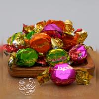 شکلات پشمکی میوه ای حاج عبدالله