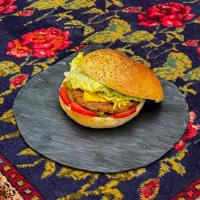 چیز برگر گیاهی