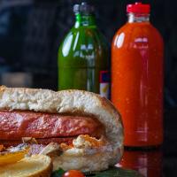 ساندویچ هات داگ آمریکایی